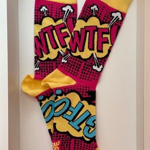 Pack of 2 Funny Socks | Unisex Socks | 100% Cotton